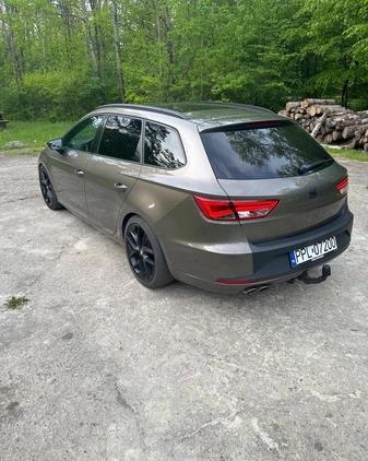 Seat Leon cena 55900 przebieg: 175000, rok produkcji 2015 z Pleszew małe 352